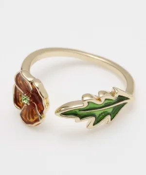 Poppy Blooming Ring