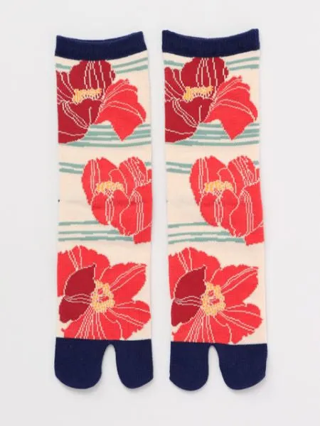 Poppy TABI Socks 23??25cm