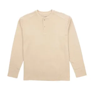 Properly tied: Shoreline Henley LS Birch