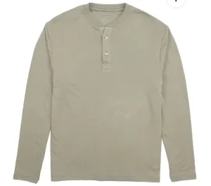 Properly tied Shoreline Henley LS Cedar