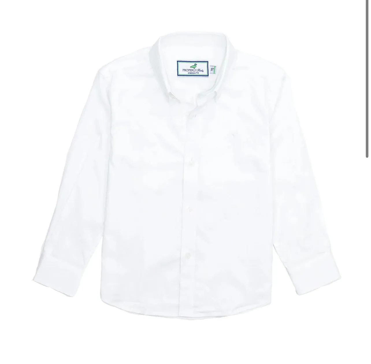 Properly Tied White Button Down