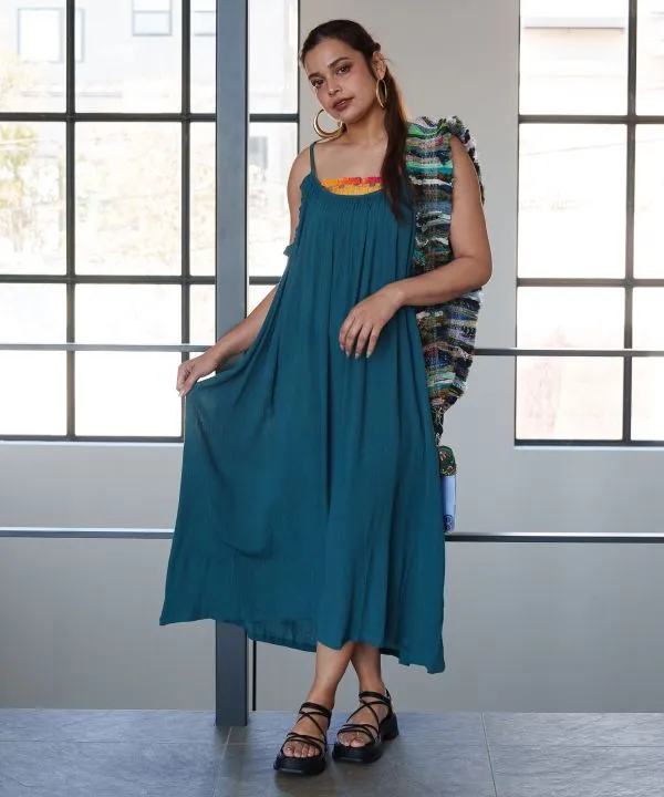 Rayon Crepe Camisole Dress