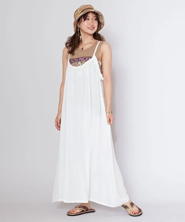 Rayon Crepe Camisole Dress