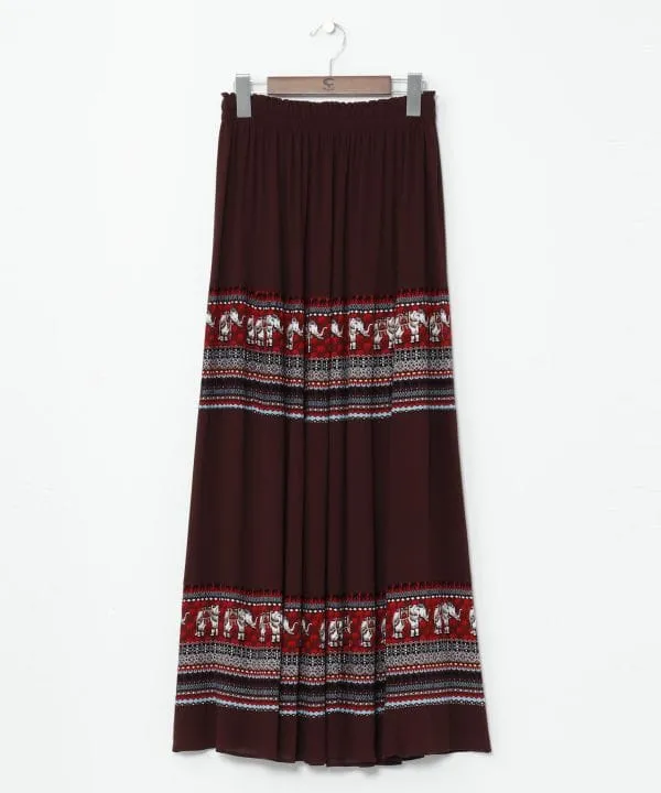 Rayon Crepe Skirt