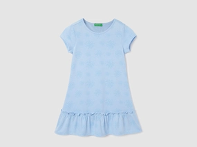 Regular Fit Round Neck Printed Dresses