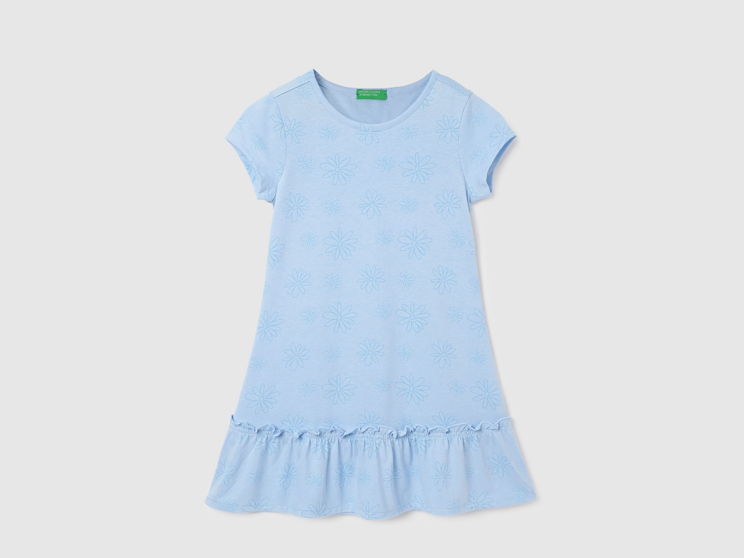 Regular Fit Round Neck Printed Dresses