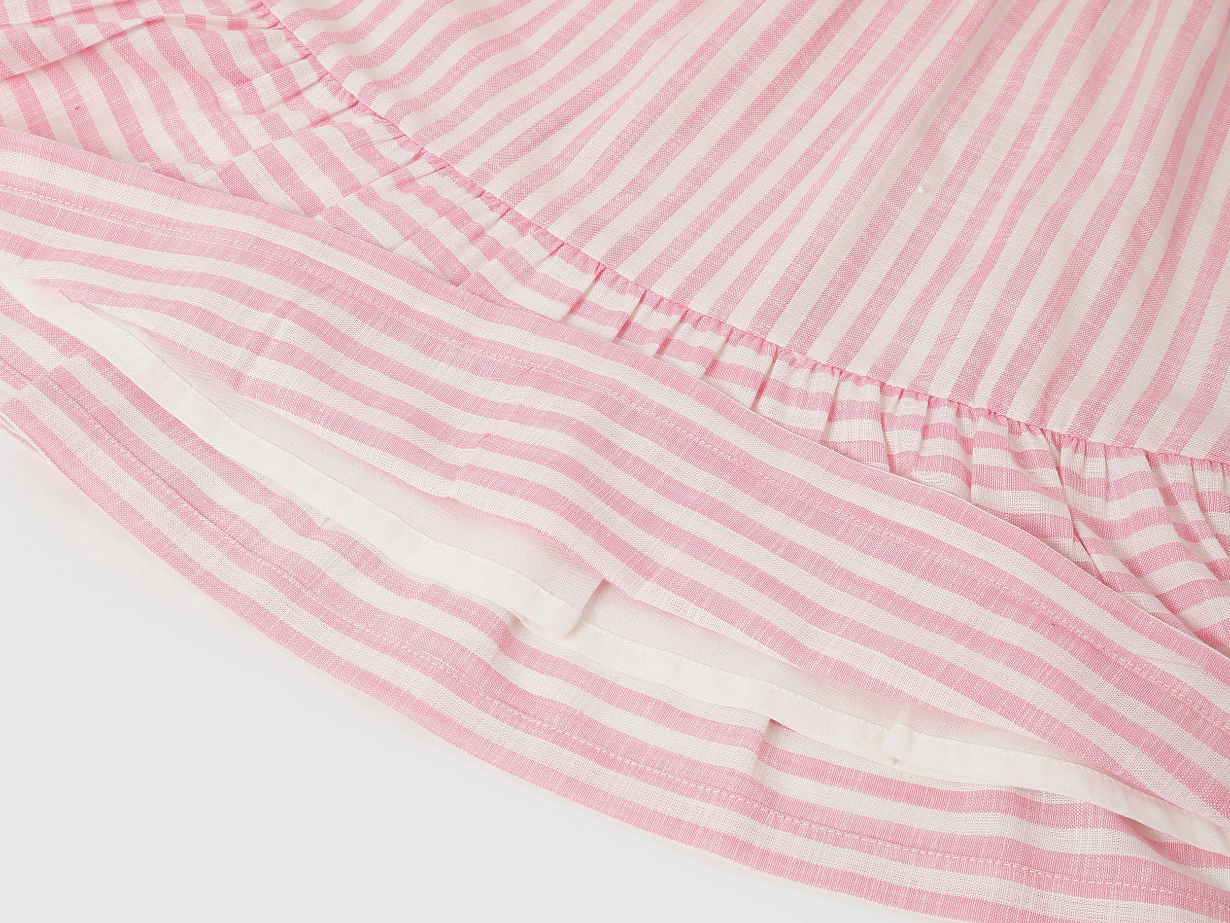 Regular Fit Round Neck Striped Dresses