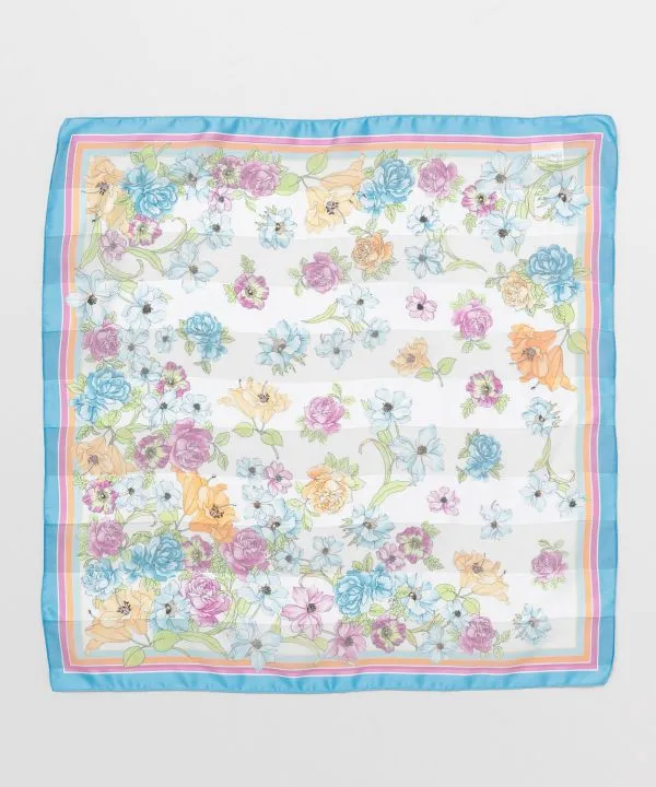 Retro Like Floral Scarf