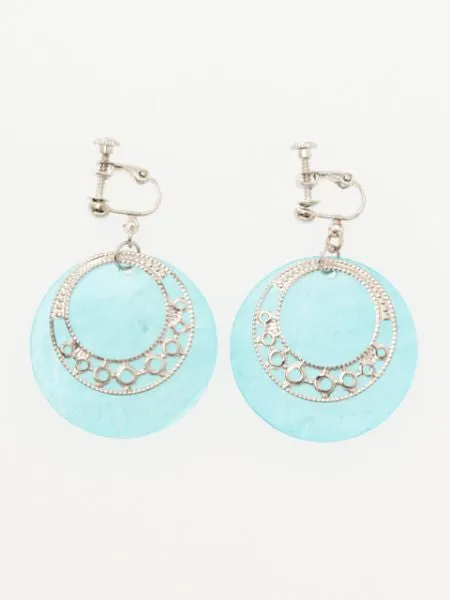 Shell x Ismalic Motif Earrings