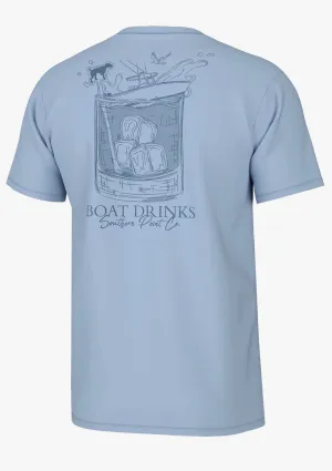 Southern point BOAT DRINKS SHORT SLEEVE TEE