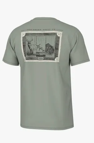 Southern point co WILD LIFE STAMP SHORT SLEEVE TEE