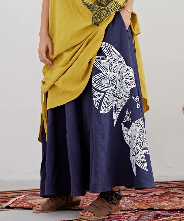 Spanish Damascening Inspired Pants