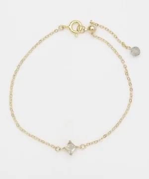 Square Cut Labradorite Bracelet