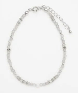 Square Shape Labradorite Beads Bracelet