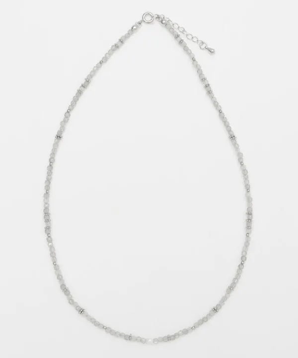Square Shape Labradorite Beads Necklace