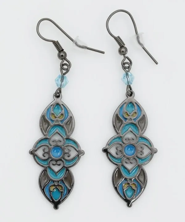 Stained Glass Like Earrings