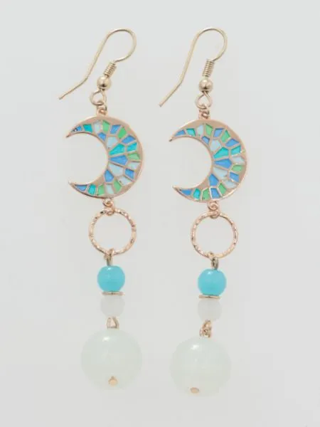 Stained Glass Style Earrings
