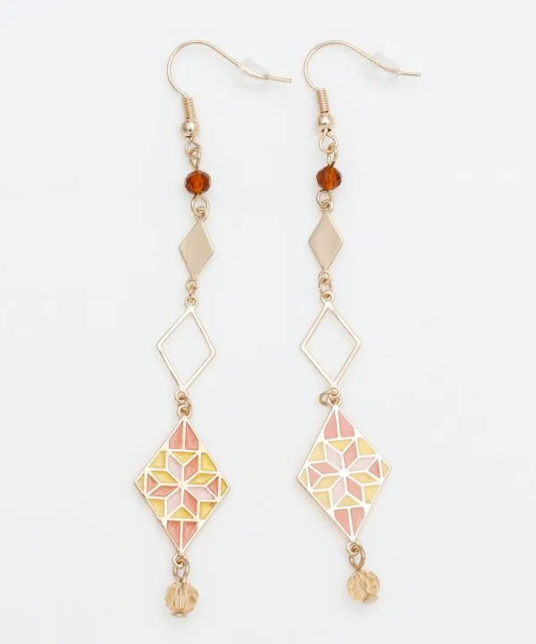 Stained Glass Style Earrings