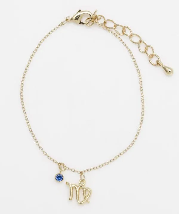 Star Sign Chain Bracelet
