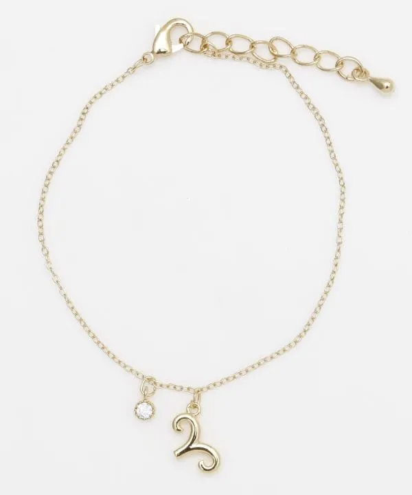 Star Sign Chain Bracelet