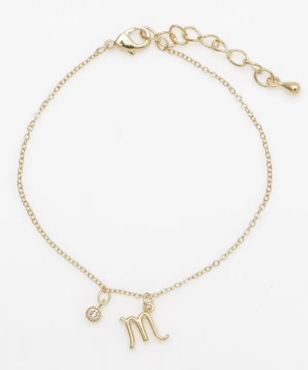 Star Sign Chain Bracelet