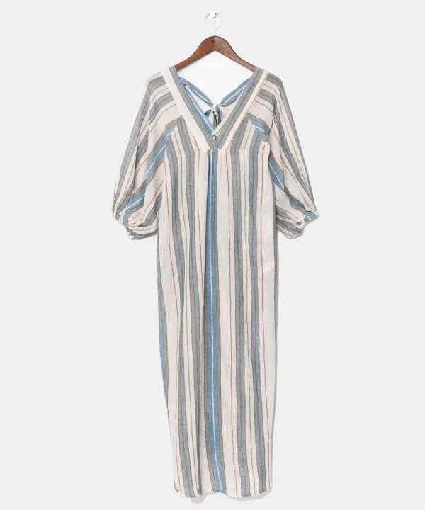 Striped Cotton Effortless Dress