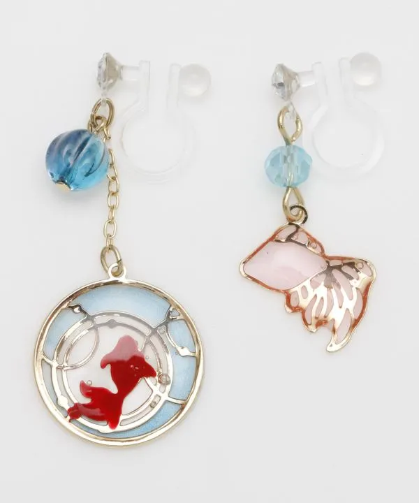 SUKASHI - Openwork Clip Earrings