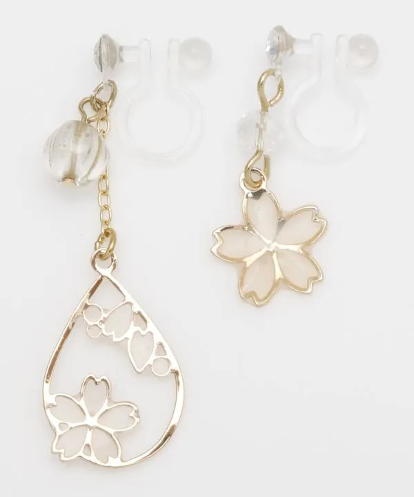 SUKASHI - Openwork Clip Earrings