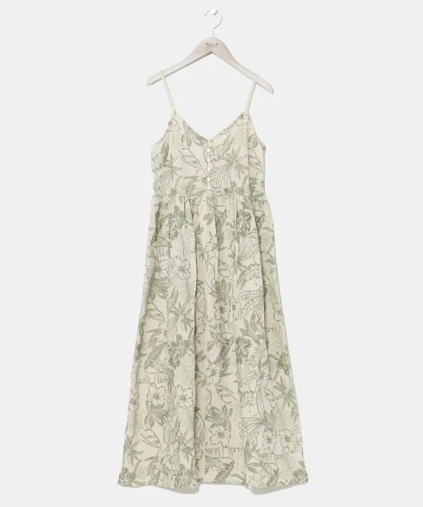 SURF??Palms Botanical Camisole Dress