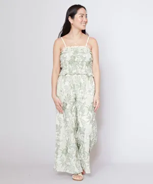 SURF??Palms Botanical Camisole Top and Pants Set