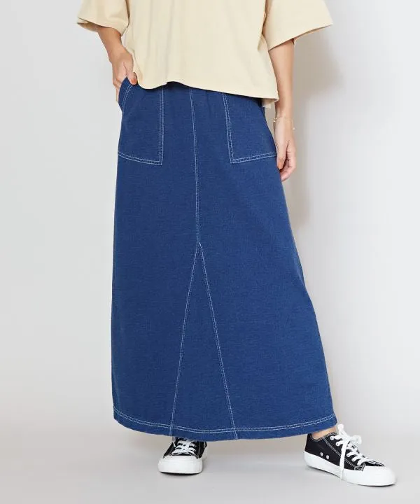 SURF??Palms Brushed Skirt