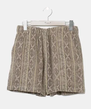 SURF??Palms Cotton Rayon Shorts