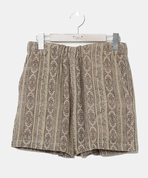 SURF??Palms Cotton Rayon Shorts