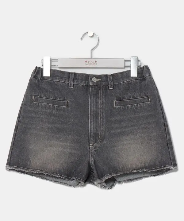 SURF??Palms Denim Shorts