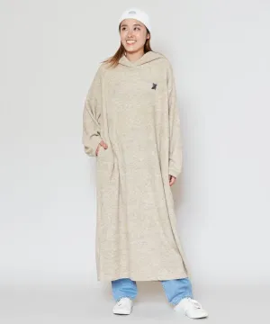 SURF??Palms Pile Hoodie Dress