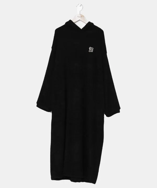 SURF??Palms Pile Hoodie Dress