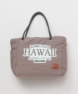 SURF??Palms Quilted Handbag
