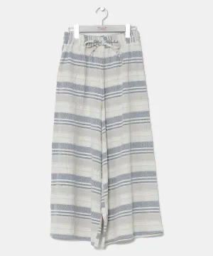SURF??Palms Striped Wide Leg Pants