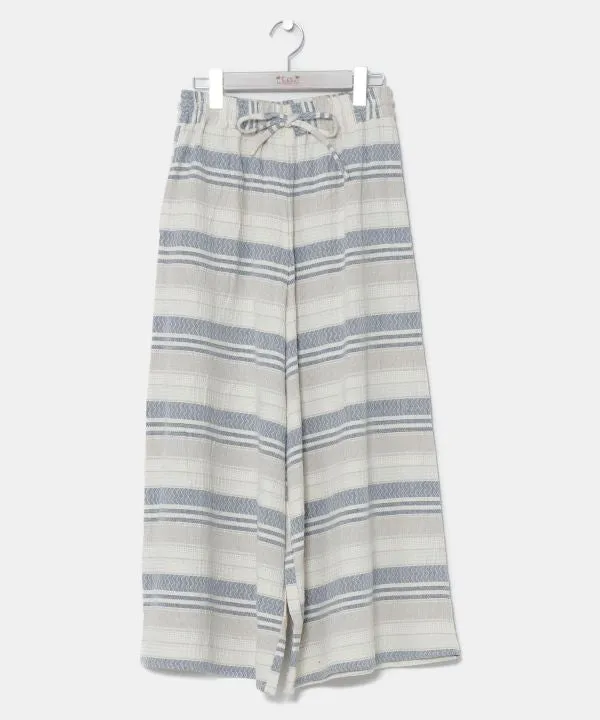 SURF??Palms Striped Wide Leg Pants