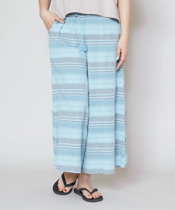 SURF??Palms Striped Wide Leg Pants