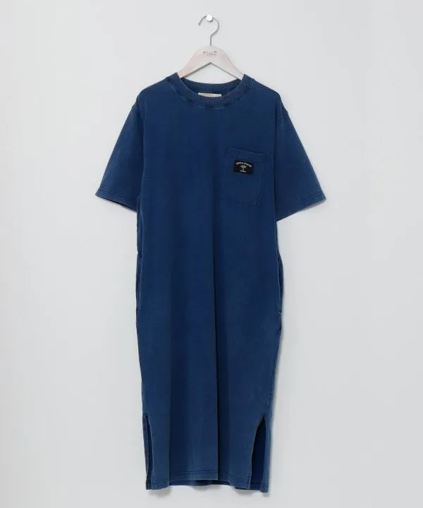SURF??Palms Washed Cotton Tee Dress