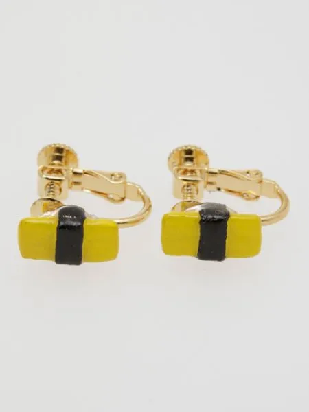 SUSHI Clip Earrings