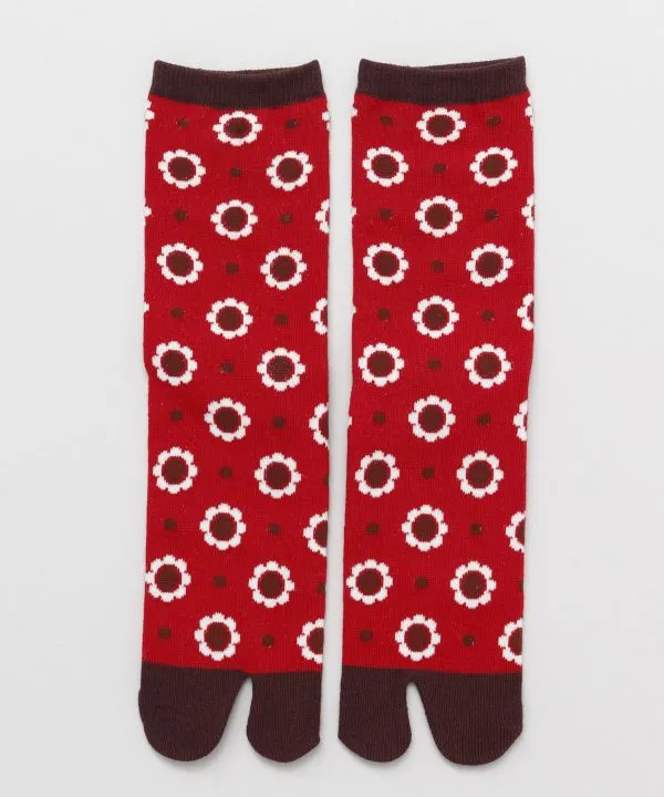 TABI Socks - Anemone Retro 23-25cm