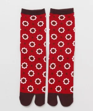 TABI Socks - Anemone Retro 23-25cm