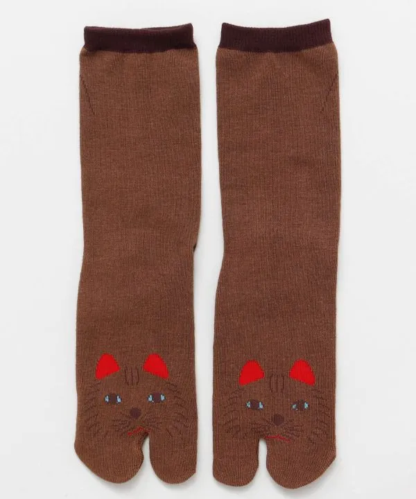 TABI Socks - FUKU-NEKO 23-25cm