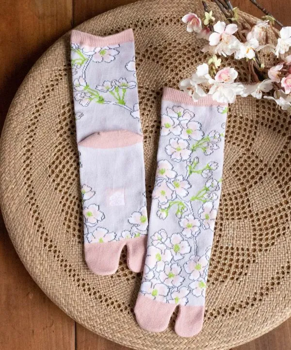TABI Socks SIDARE SAKURA 23??25cm