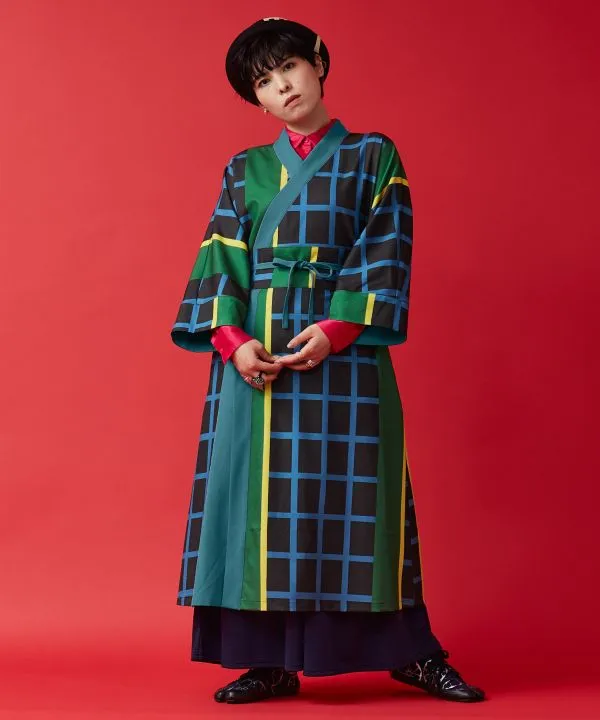 TAMAO SHIGEMUNE x KAYA Modern Kimono Dress