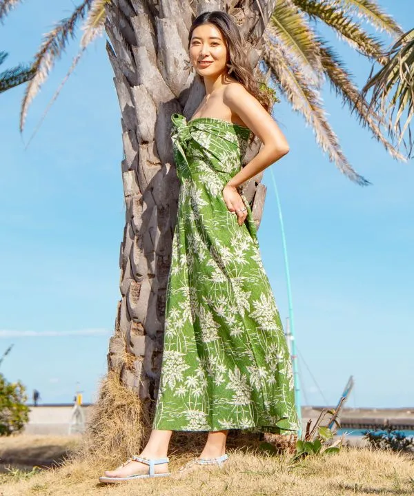Tapa x Palm Tree Sash Skirt