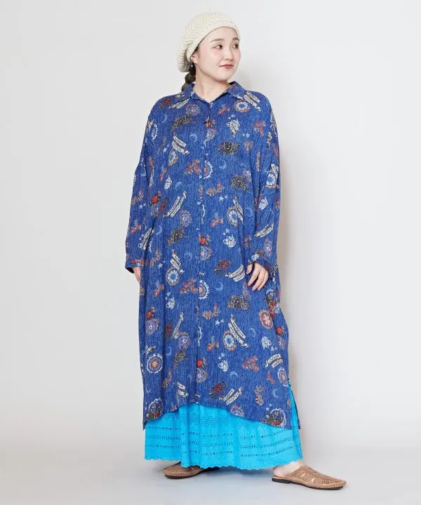 Traveling Caravela Shirt Dress