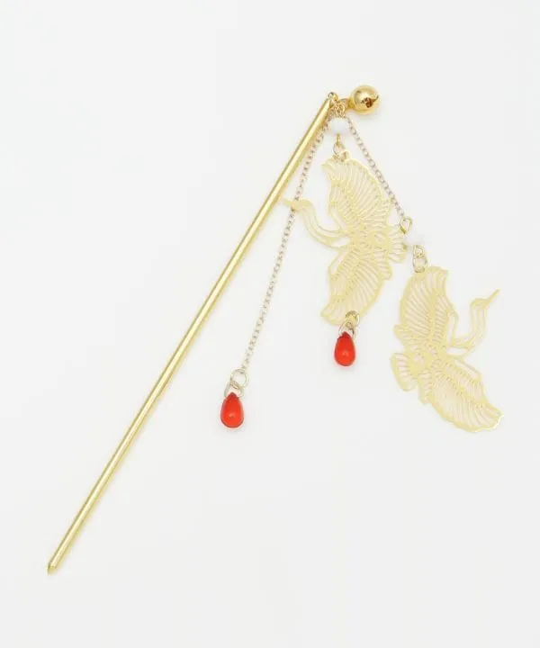 TSUGAI - Crane KANZASHI Hairpin